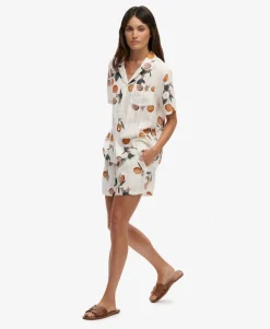 Cotton Printed Beach Shorts