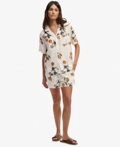 Cotton Printed Beach Shorts