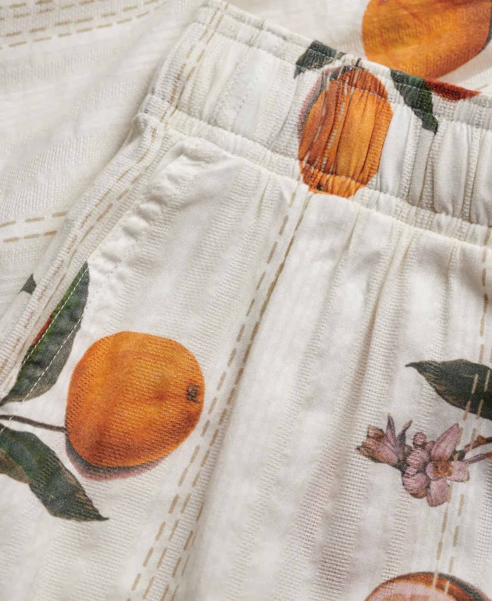 Cotton Printed Beach Shorts