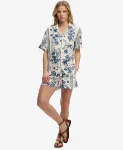 Cotton Printed Beach Shorts