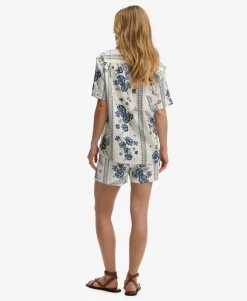 Cotton Printed Beach Shorts