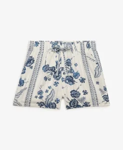 Cotton Printed Beach Shorts
