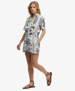 Cotton Printed Beach Shorts