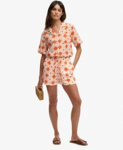 Cotton Printed Beach Shorts