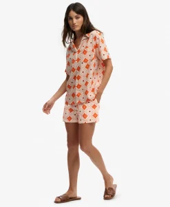 Cotton Printed Beach Shorts