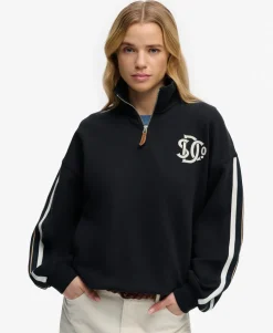 Country Club Appliqué Half Zip