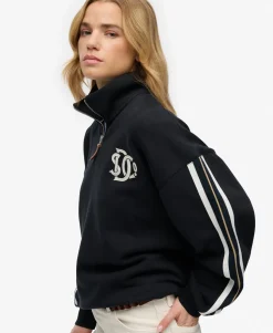 Country Club Appliqué Half Zip
