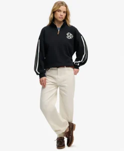 Country Club Appliqué Half Zip