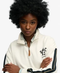 Country Club Appliqué Half Zip