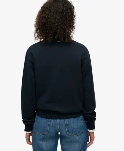 Country Club Crest Half Zip Sweatshirt