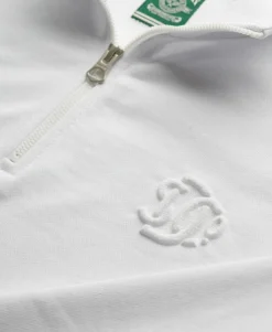 Country Club Embossed Half-Zip Jumper