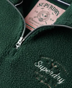 Country Club Fleece Half Zip Sweatshirt