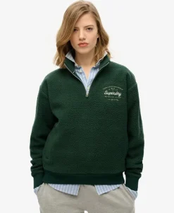 Country Club Fleece Half Zip Sweatshirt