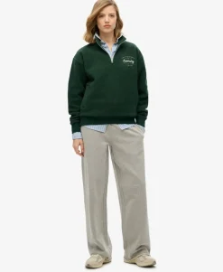 Country Club Fleece Half Zip Sweatshirt