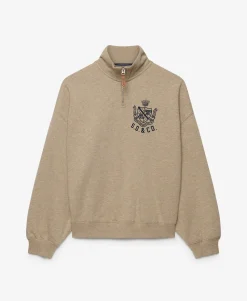 Country Club Half Zip Sweatshirt