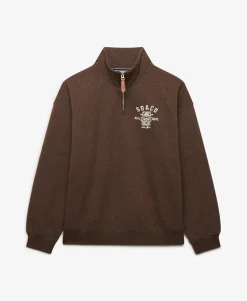 Country Club Half Zip Sweatshirt