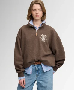 Country Club Half Zip Sweatshirt