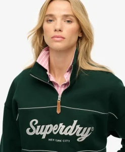 Country Club Half Zip Sweatshirt