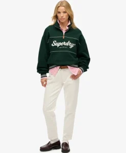 Country Club Half Zip Sweatshirt