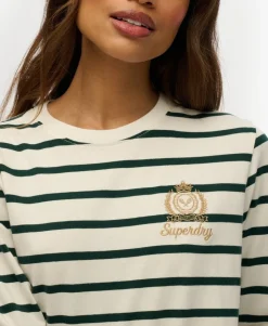 Country Club Long Sleeve Stripe Top