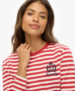 Country Club Long Sleeve Stripe Top