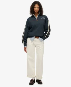Country Club Tape Henley Jumper
