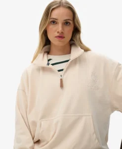 Country Club Velour Quarter Zip