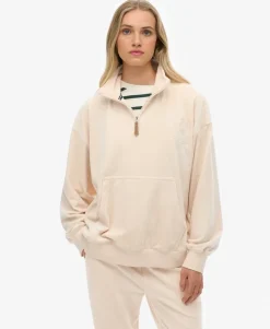 Country Club Velour Quarter Zip