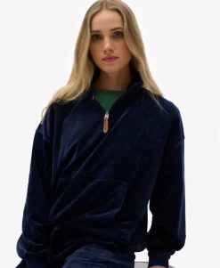 Country Club Velour Quarter Zip