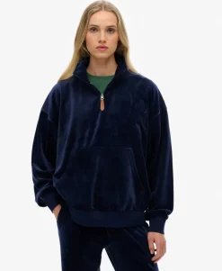 Country Club Velour Quarter Zip