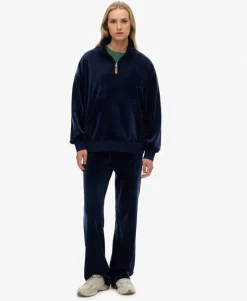 Country Club Velour Quarter Zip