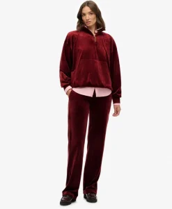 Country Club Velour Quarter Zip