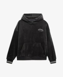 Country Club Velour Relaxed Hoodie