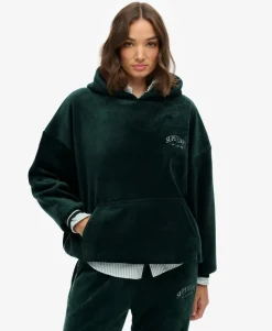 Country Club Velour Relaxed Hoodie