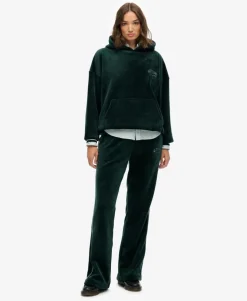 Country Club Velour Relaxed Hoodie