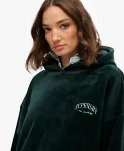 Country Club Velour Relaxed Hoodie