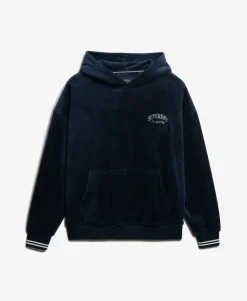 Country Club Velour Relaxed Hoodie