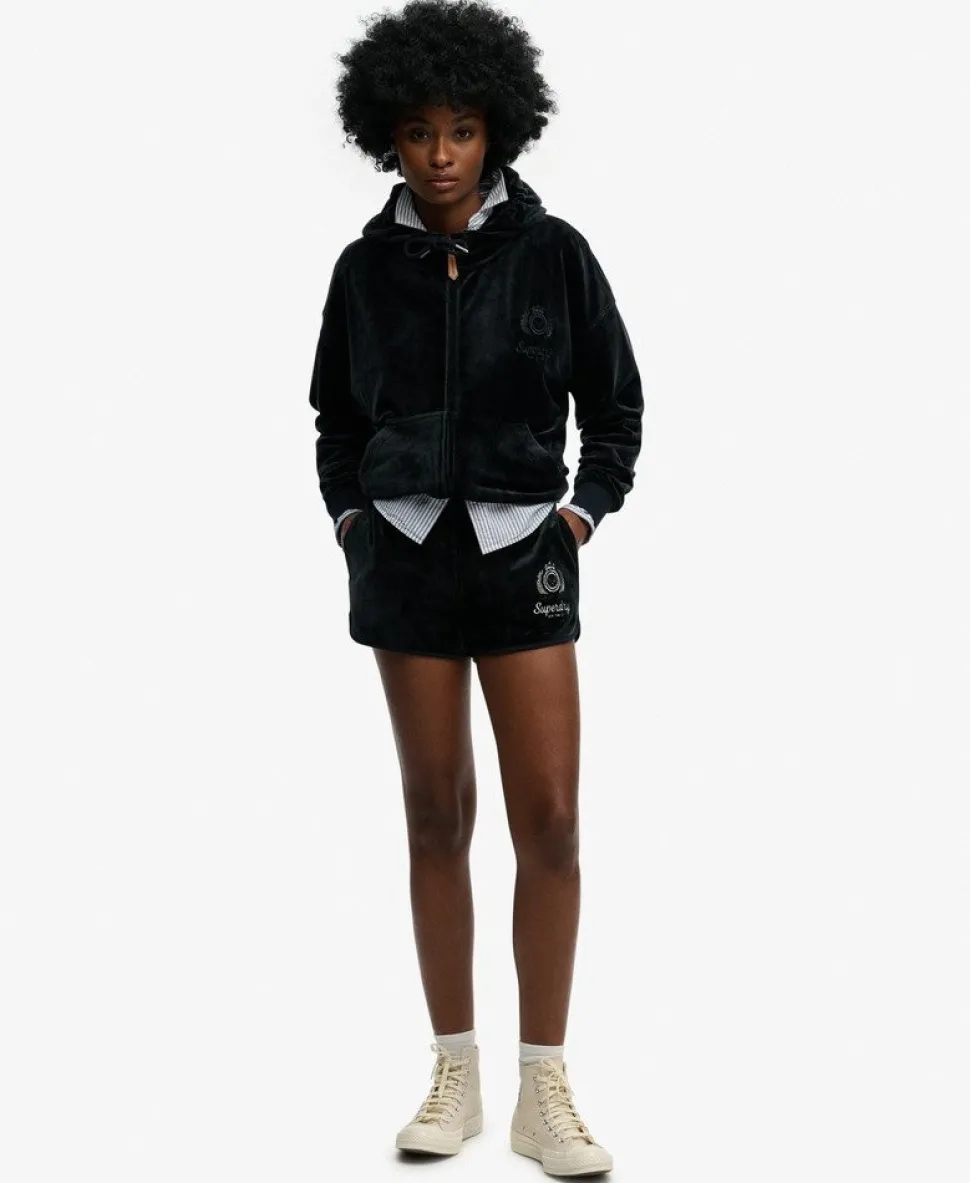 Country Club Velour Shorts