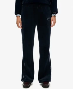 Country Club Velour Straight Joggers