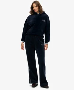 Country Club Velour Straight Joggers