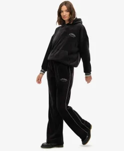 Country Club Velour Straight Joggers
