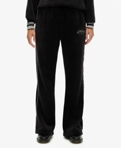 Country Club Velour Straight Joggers