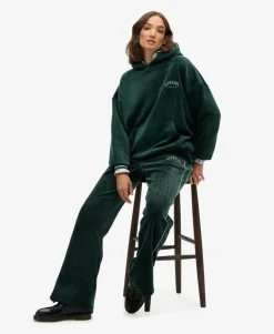 Country Club Velour Straight Joggers