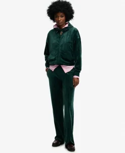 Country Club Velour Zip Hoodie
