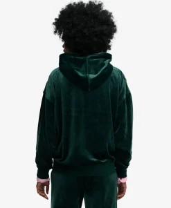 Country Club Velour Zip Hoodie