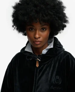 Country Club Velour Zip Hoodie