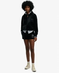 Country Club Velour Zip Hoodie