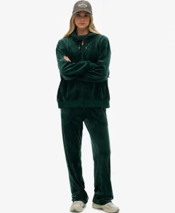Country Club Velour Zip Hoodie