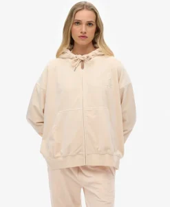 Country Club Velour Zip Hoodie