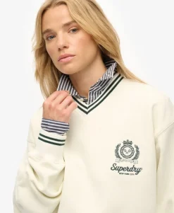Country Club V-neck Sweatshirt